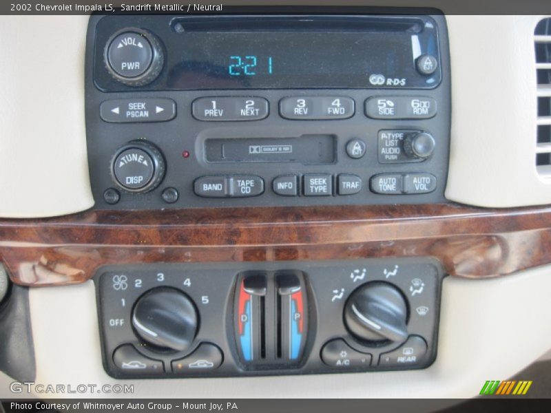 Sandrift Metallic / Neutral 2002 Chevrolet Impala LS
