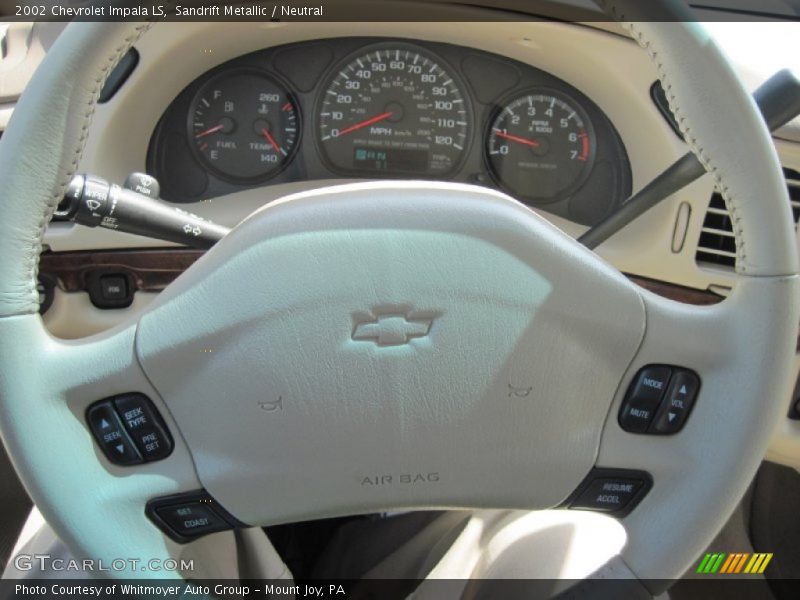 Sandrift Metallic / Neutral 2002 Chevrolet Impala LS