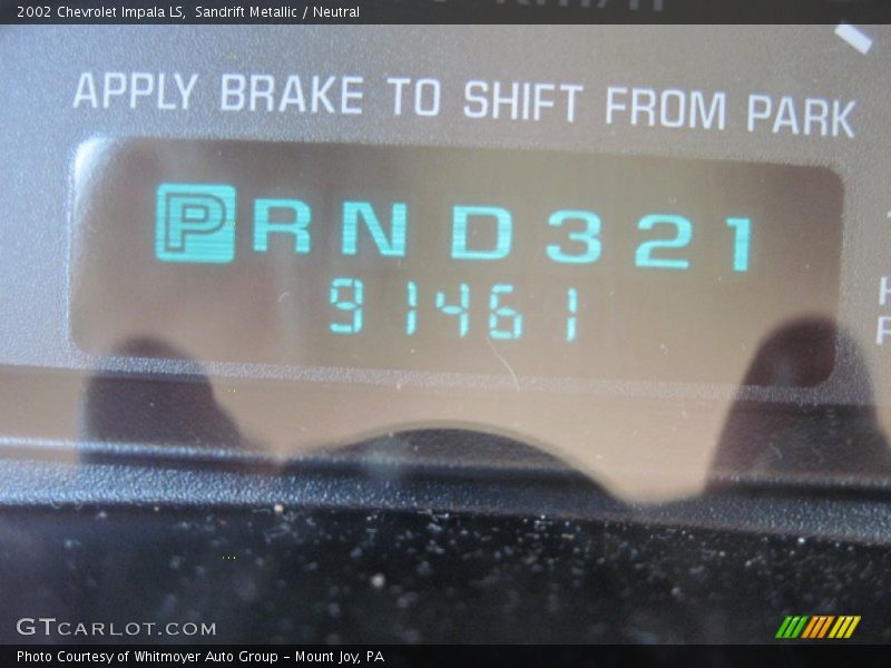 Sandrift Metallic / Neutral 2002 Chevrolet Impala LS