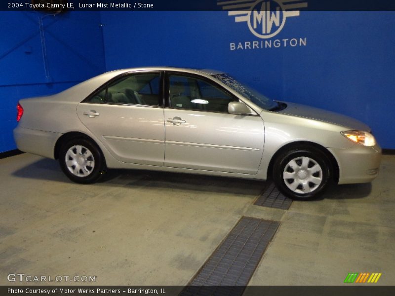 Lunar Mist Metallic / Stone 2004 Toyota Camry LE