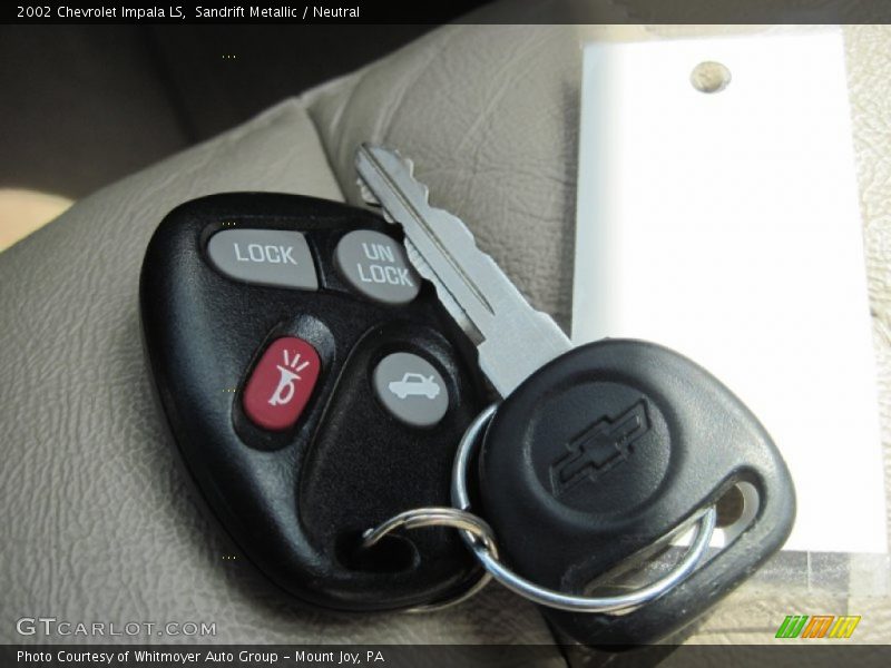Sandrift Metallic / Neutral 2002 Chevrolet Impala LS