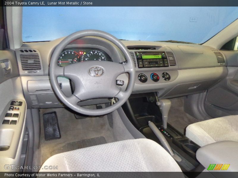 Lunar Mist Metallic / Stone 2004 Toyota Camry LE