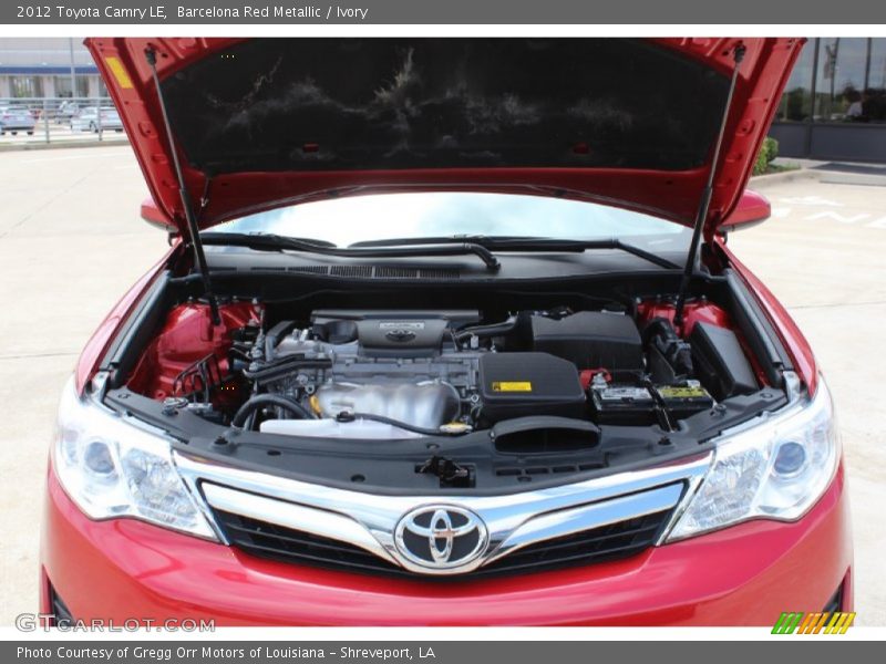 Barcelona Red Metallic / Ivory 2012 Toyota Camry LE