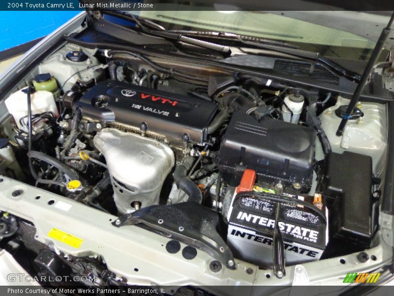 Lunar Mist Metallic / Stone 2004 Toyota Camry LE