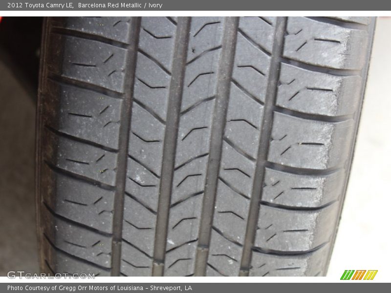 Barcelona Red Metallic / Ivory 2012 Toyota Camry LE