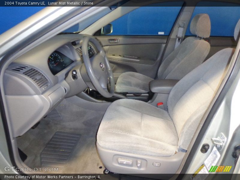 Lunar Mist Metallic / Stone 2004 Toyota Camry LE