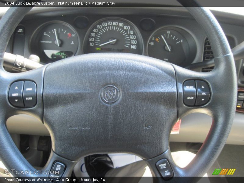 Platinum Metallic / Medium Gray 2004 Buick LeSabre Custom