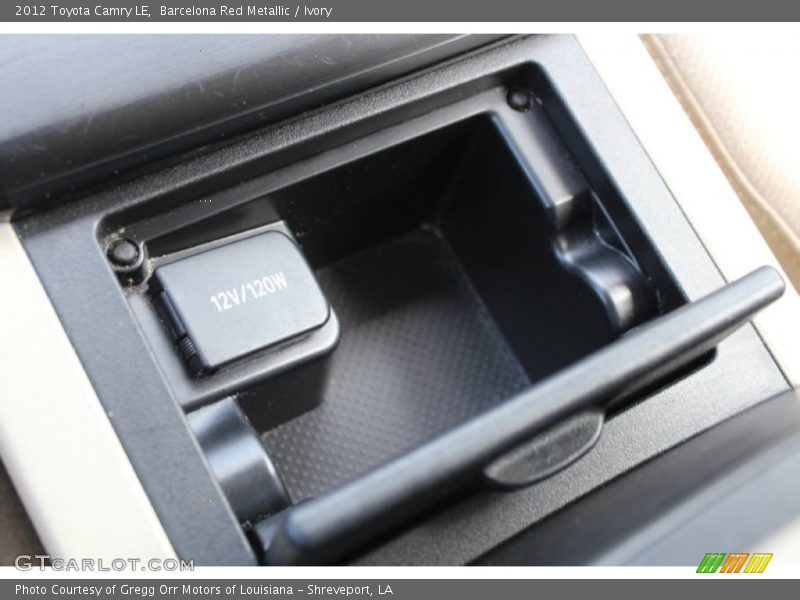 Barcelona Red Metallic / Ivory 2012 Toyota Camry LE
