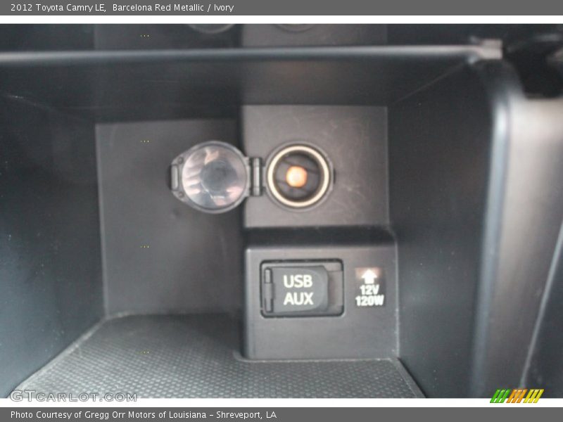 Barcelona Red Metallic / Ivory 2012 Toyota Camry LE