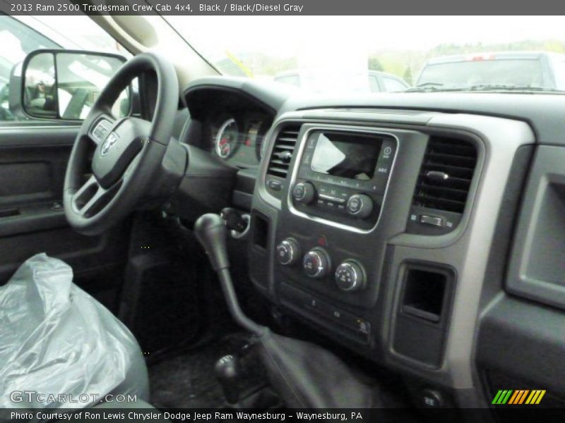Black / Black/Diesel Gray 2013 Ram 2500 Tradesman Crew Cab 4x4