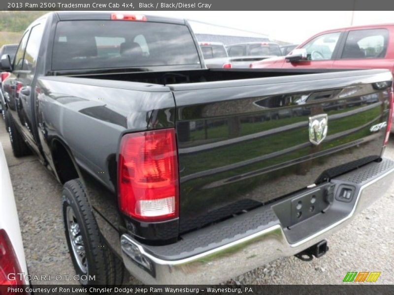 Black / Black/Diesel Gray 2013 Ram 2500 Tradesman Crew Cab 4x4