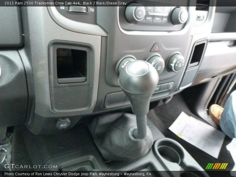 Black / Black/Diesel Gray 2013 Ram 2500 Tradesman Crew Cab 4x4