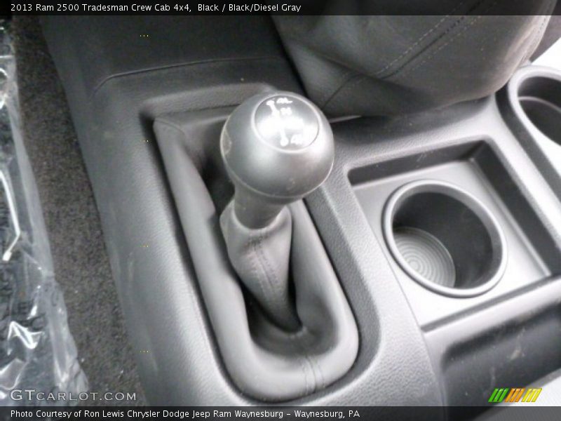 Black / Black/Diesel Gray 2013 Ram 2500 Tradesman Crew Cab 4x4