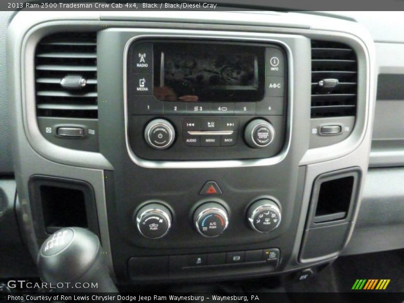 Black / Black/Diesel Gray 2013 Ram 2500 Tradesman Crew Cab 4x4