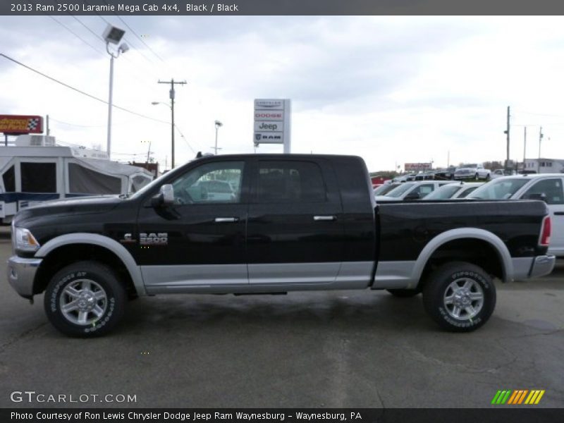 Black / Black 2013 Ram 2500 Laramie Mega Cab 4x4