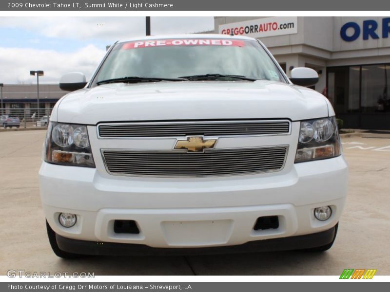 Summit White / Light Cashmere 2009 Chevrolet Tahoe LT