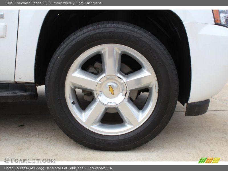 Summit White / Light Cashmere 2009 Chevrolet Tahoe LT
