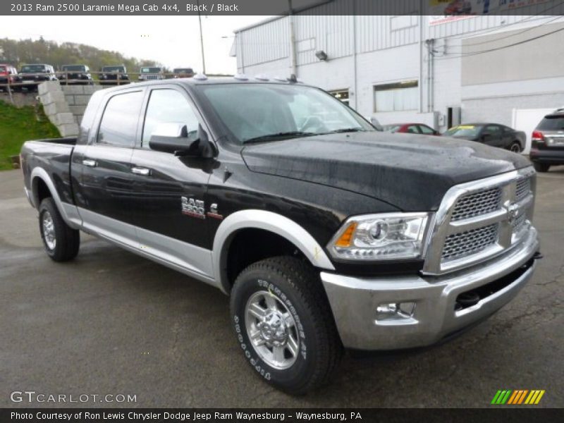 Front 3/4 View of 2013 2500 Laramie Mega Cab 4x4