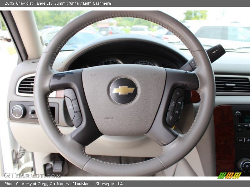 Summit White / Light Cashmere 2009 Chevrolet Tahoe LT