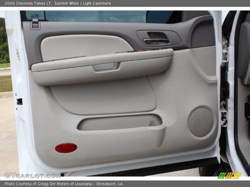 Summit White / Light Cashmere 2009 Chevrolet Tahoe LT
