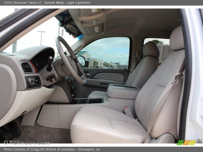 Summit White / Light Cashmere 2009 Chevrolet Tahoe LT