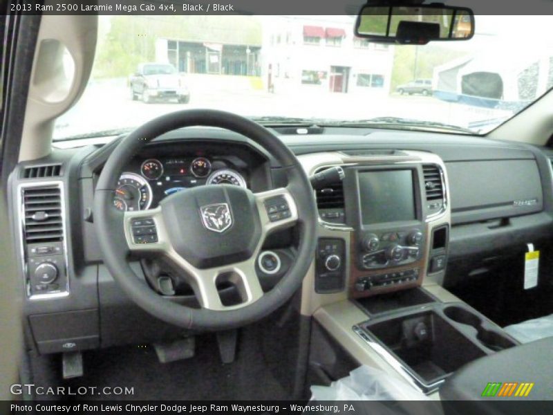 Black / Black 2013 Ram 2500 Laramie Mega Cab 4x4