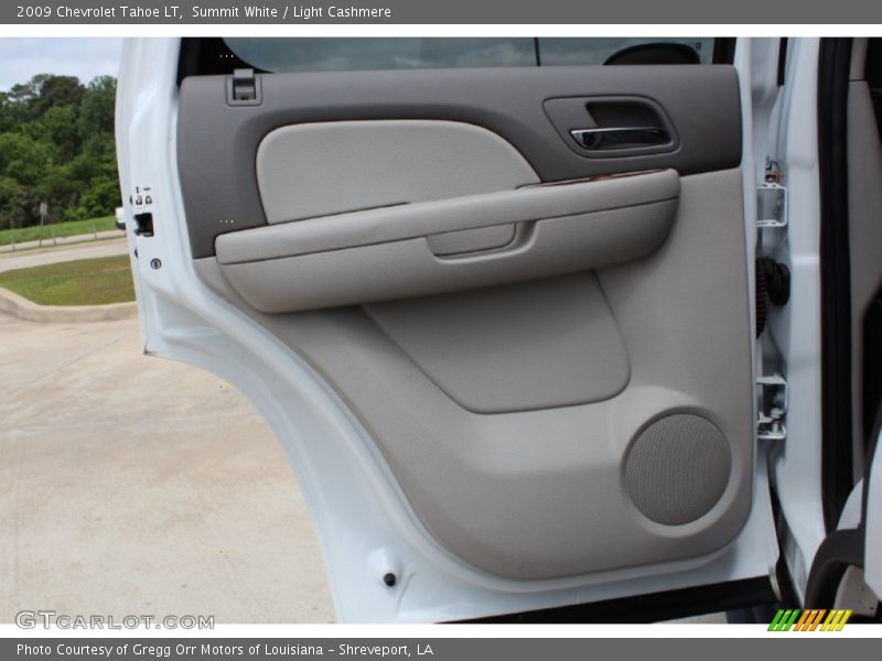 Summit White / Light Cashmere 2009 Chevrolet Tahoe LT