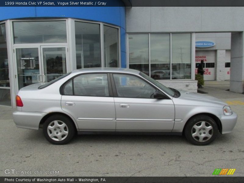 Vogue Silver Metallic / Gray 1999 Honda Civic VP Sedan