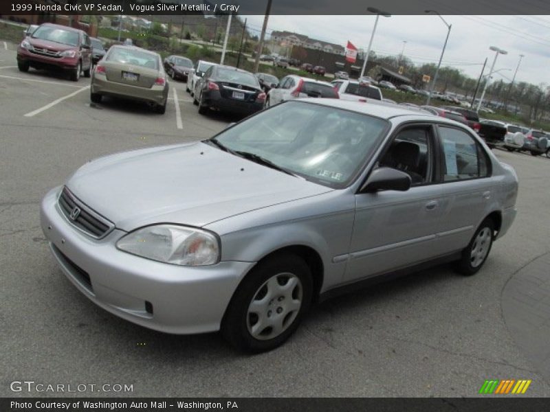 Vogue Silver Metallic / Gray 1999 Honda Civic VP Sedan