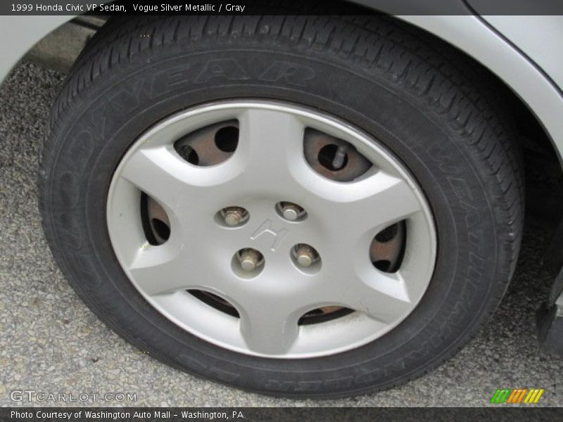 Vogue Silver Metallic / Gray 1999 Honda Civic VP Sedan