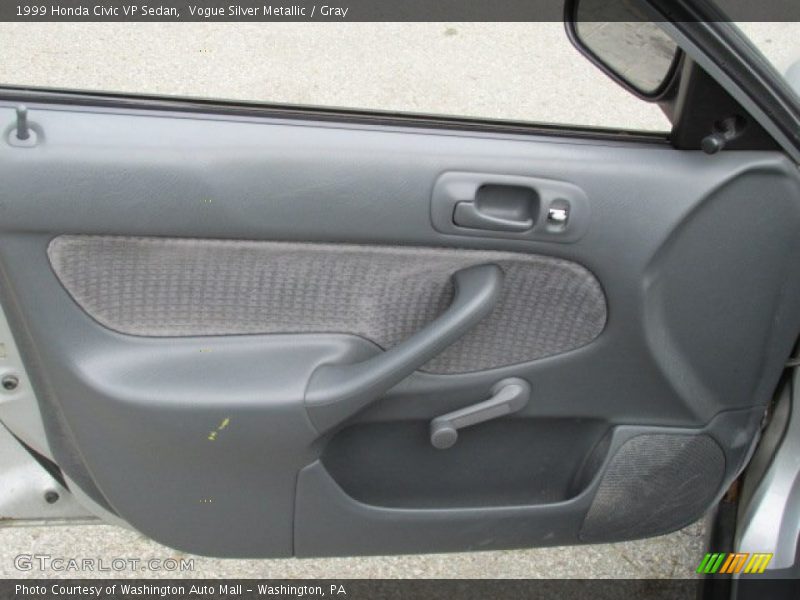 Vogue Silver Metallic / Gray 1999 Honda Civic VP Sedan