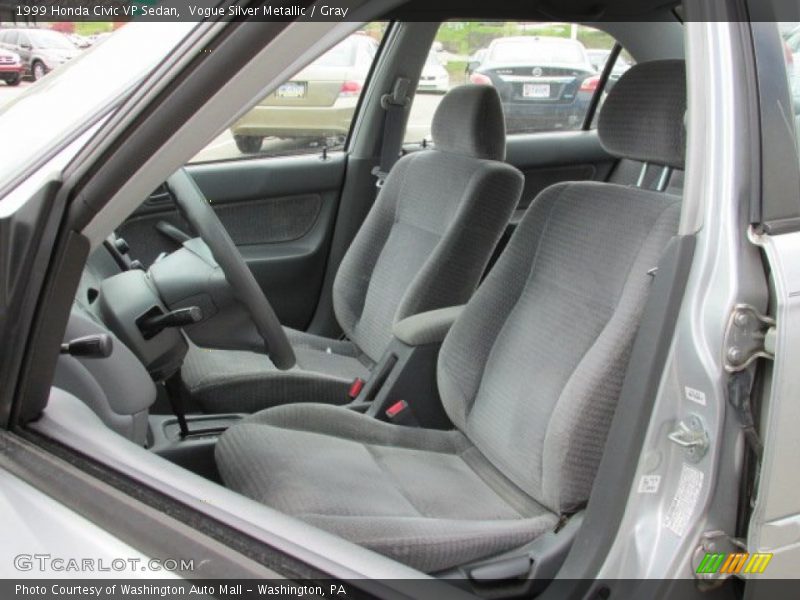 Vogue Silver Metallic / Gray 1999 Honda Civic VP Sedan