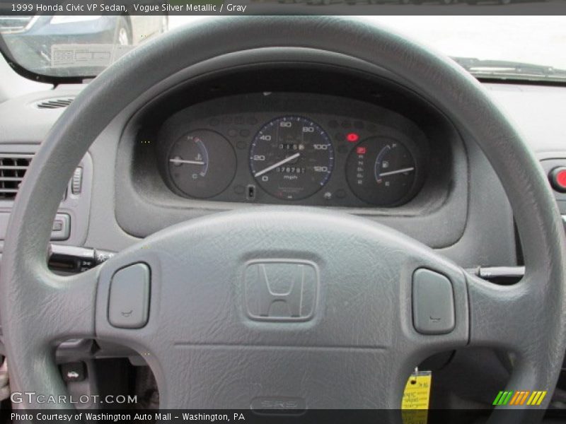 Vogue Silver Metallic / Gray 1999 Honda Civic VP Sedan