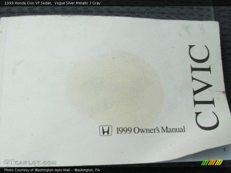 Vogue Silver Metallic / Gray 1999 Honda Civic VP Sedan