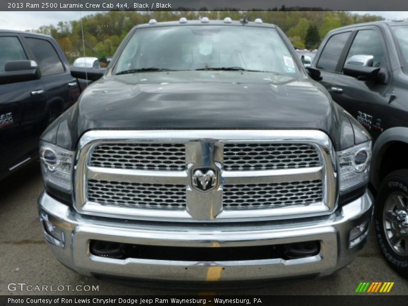 Black / Black 2013 Ram 2500 Laramie Crew Cab 4x4