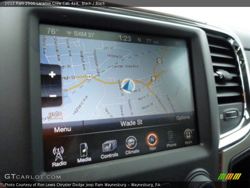 Black / Black 2013 Ram 2500 Laramie Crew Cab 4x4
