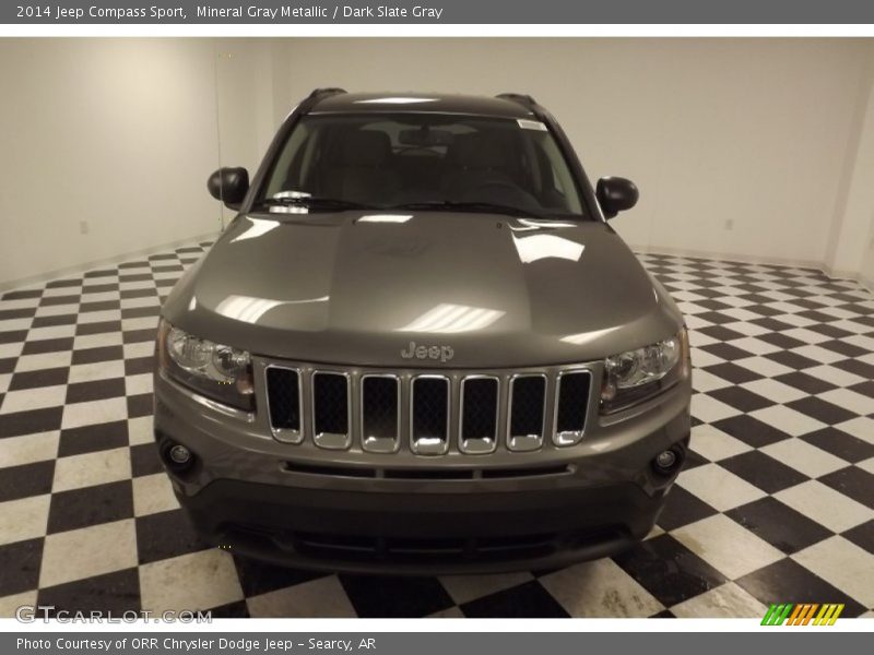 Mineral Gray Metallic / Dark Slate Gray 2014 Jeep Compass Sport