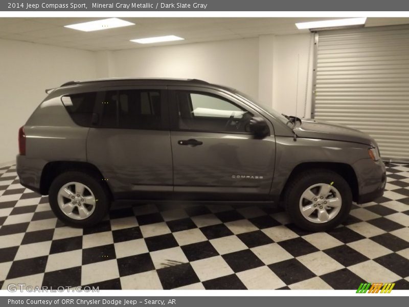 Mineral Gray Metallic / Dark Slate Gray 2014 Jeep Compass Sport