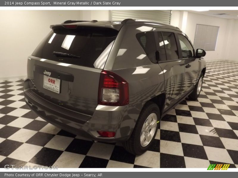 Mineral Gray Metallic / Dark Slate Gray 2014 Jeep Compass Sport