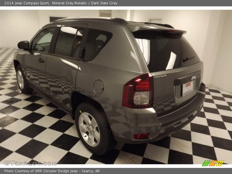 Mineral Gray Metallic / Dark Slate Gray 2014 Jeep Compass Sport