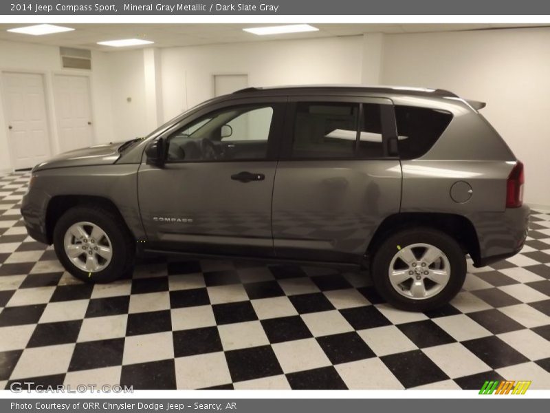 Mineral Gray Metallic / Dark Slate Gray 2014 Jeep Compass Sport