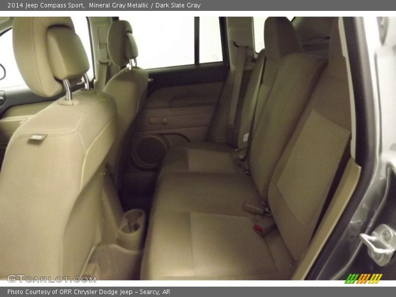 Mineral Gray Metallic / Dark Slate Gray 2014 Jeep Compass Sport