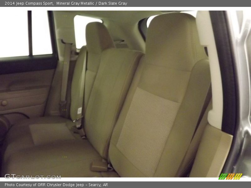 Mineral Gray Metallic / Dark Slate Gray 2014 Jeep Compass Sport
