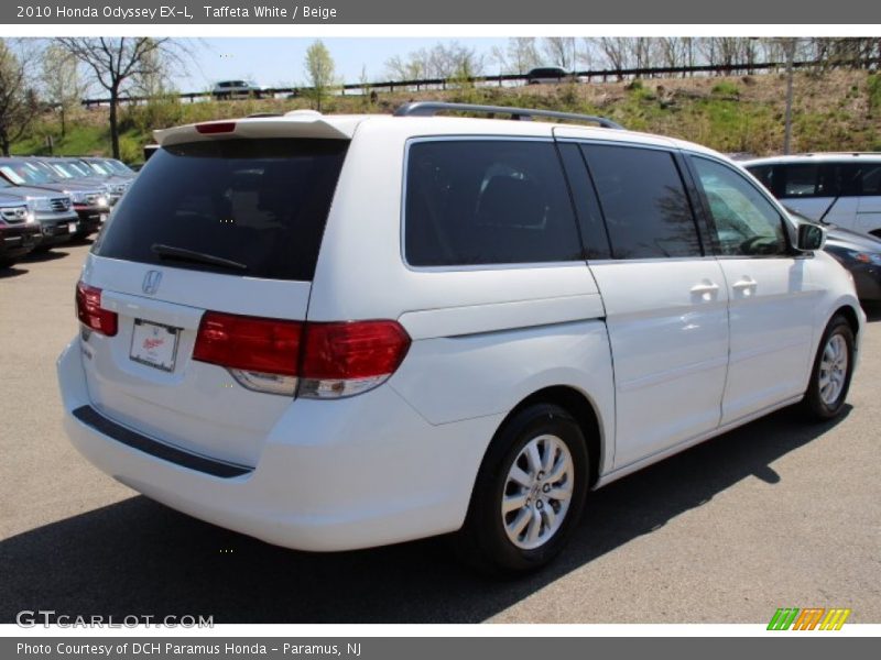 Taffeta White / Beige 2010 Honda Odyssey EX-L