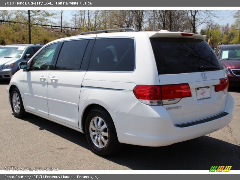 Taffeta White / Beige 2010 Honda Odyssey EX-L