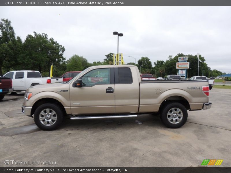Pale Adobe Metallic / Pale Adobe 2011 Ford F150 XLT SuperCab 4x4