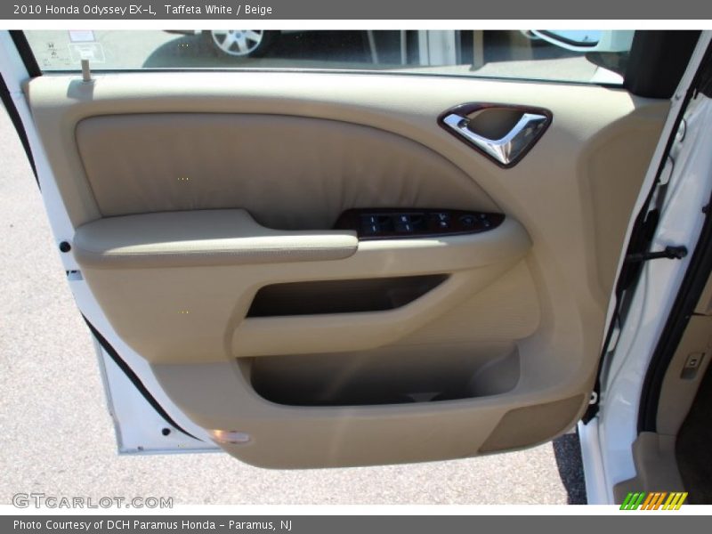 Taffeta White / Beige 2010 Honda Odyssey EX-L