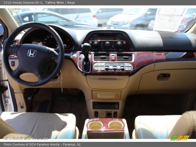 Taffeta White / Beige 2010 Honda Odyssey EX-L