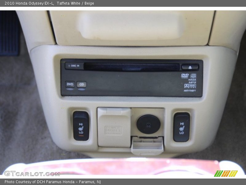 Taffeta White / Beige 2010 Honda Odyssey EX-L