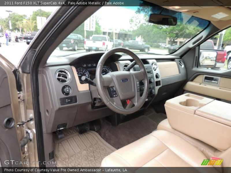 Pale Adobe Metallic / Pale Adobe 2011 Ford F150 XLT SuperCab 4x4